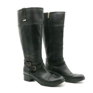 Bandolino Women's Black Carlotta Riding Boot Sz 8
